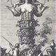 The well-breasted Alchemical figure of the Furnace of the Great Mother, associated with the goddess Diana. Frontispiece from Urban Hjärne, Actorum Chemicorum Holmensium, 1712.